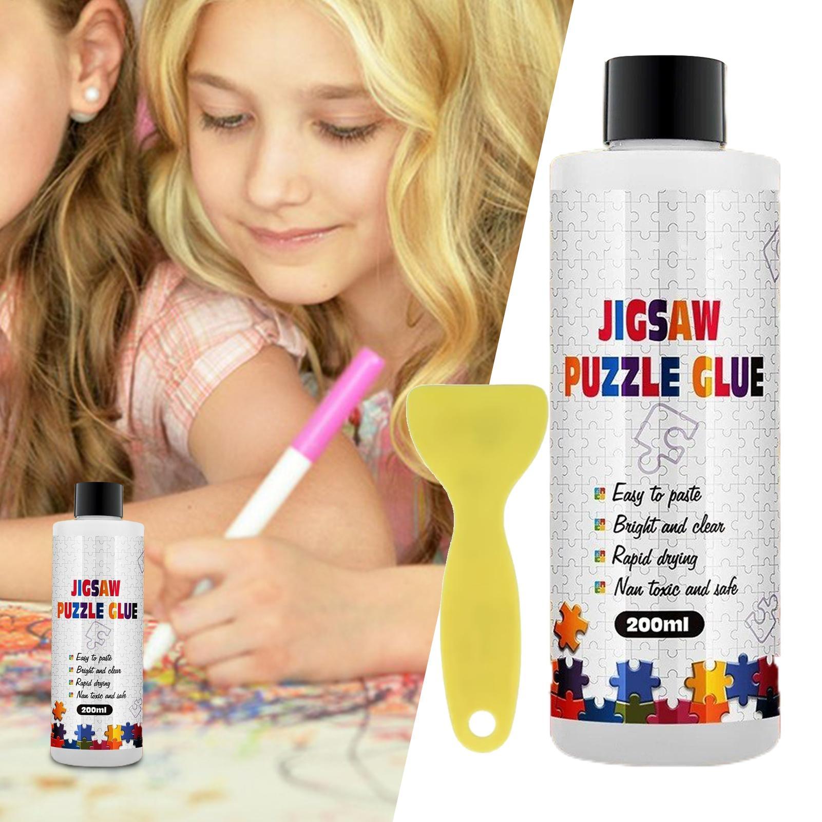 Art Craft Glue - Colle spéciale transparente pour puzzle, colle