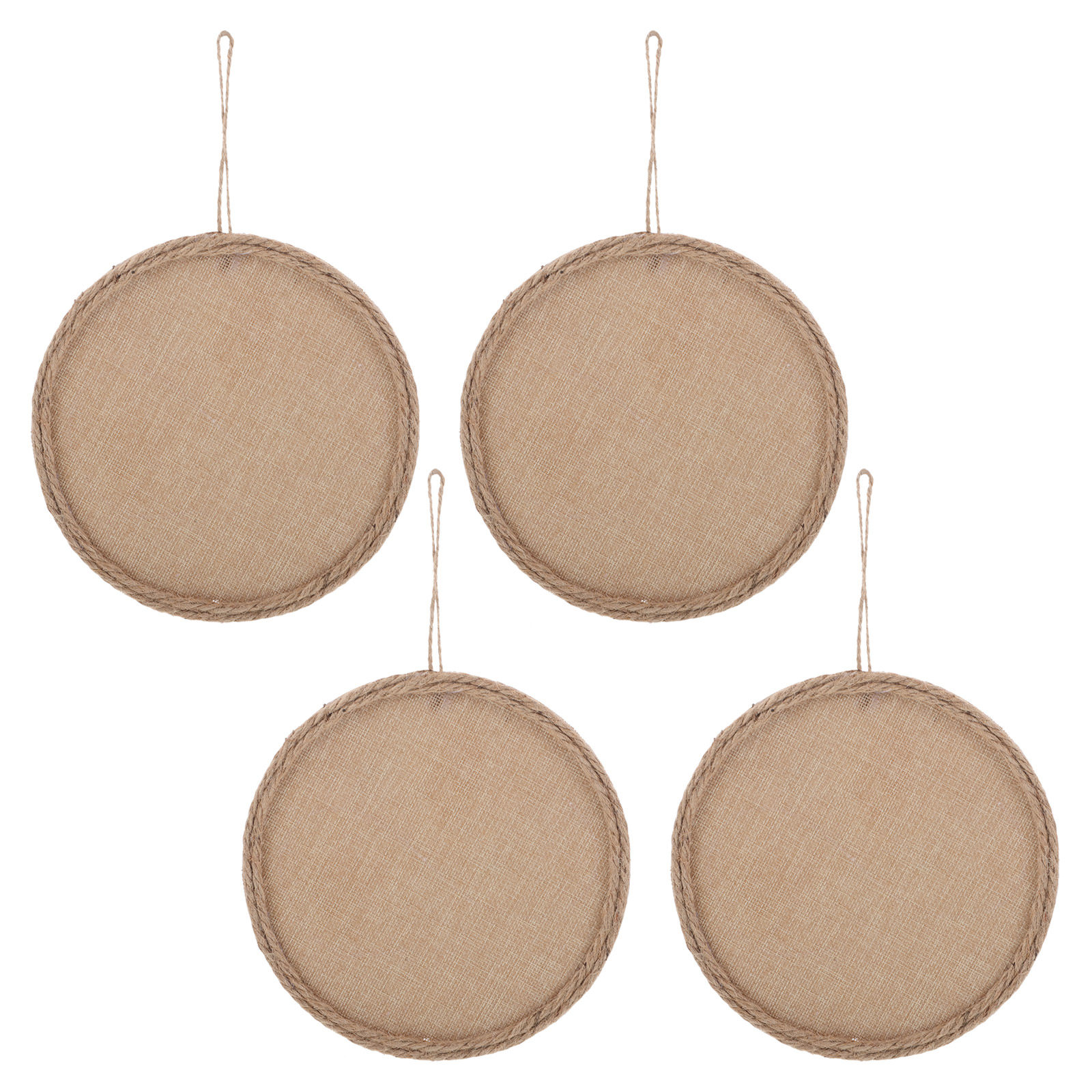 Art And Craft For Nursery - Lot de 4 panneaux en toile