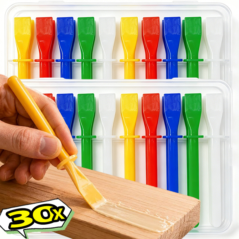 Art Craft Glue - 30/10 PIÈCES Épandeurs de colle, Pinceaux