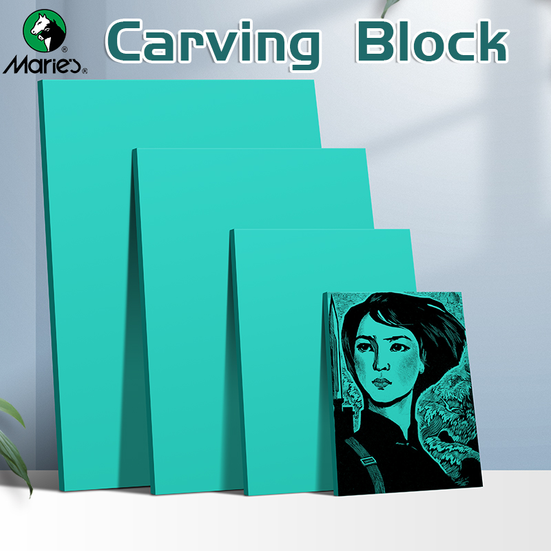 Lino Printing Block - Bloc de sculpture en linoléum souple