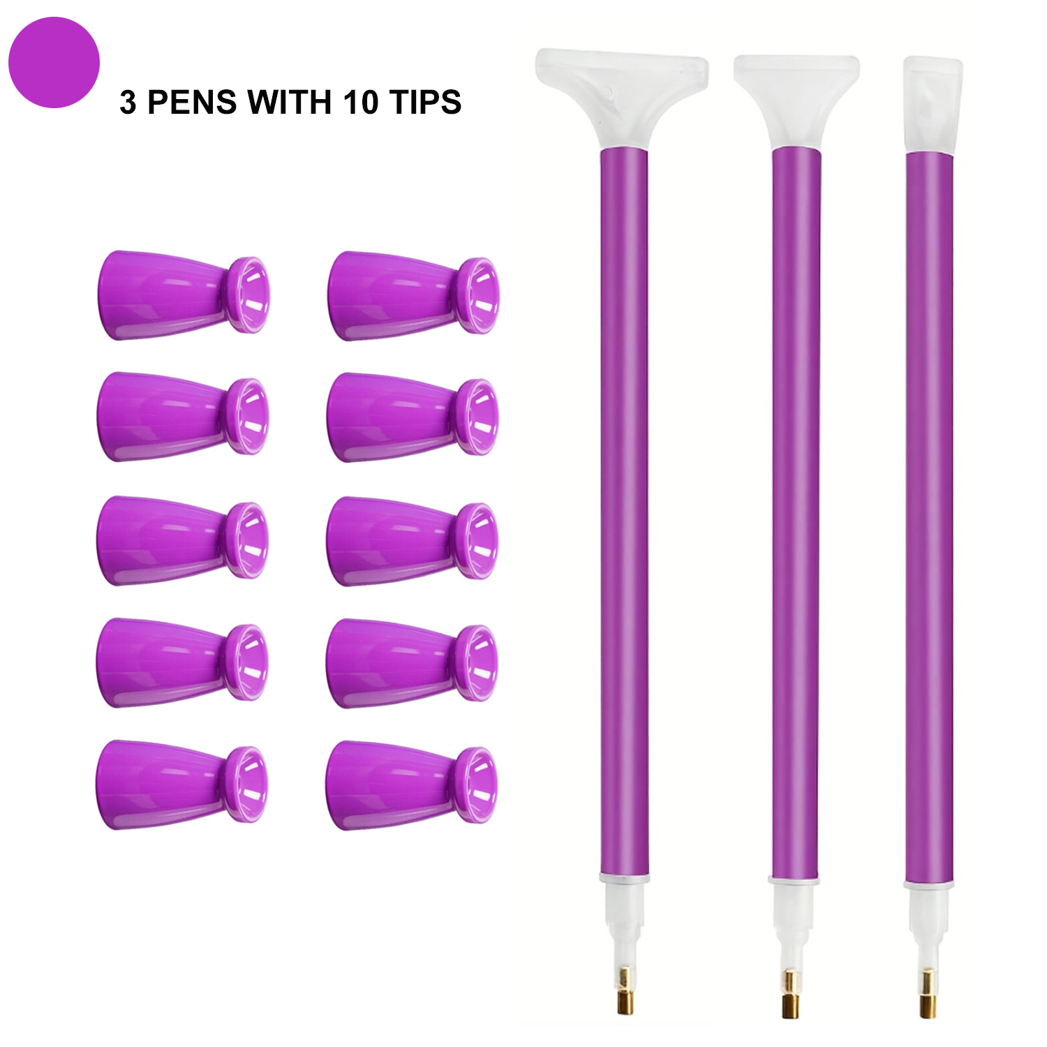 Art Craft Shop - Lot de 10 embouts en silicone