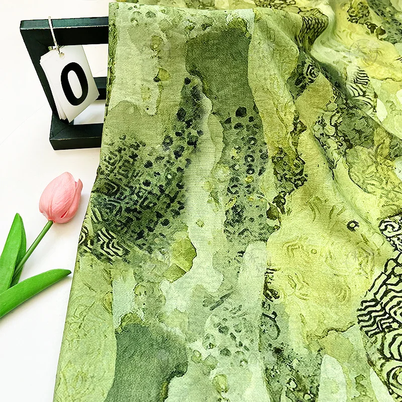 Tissu en coton brocart style p - Silk Painting Dye avis et prix
