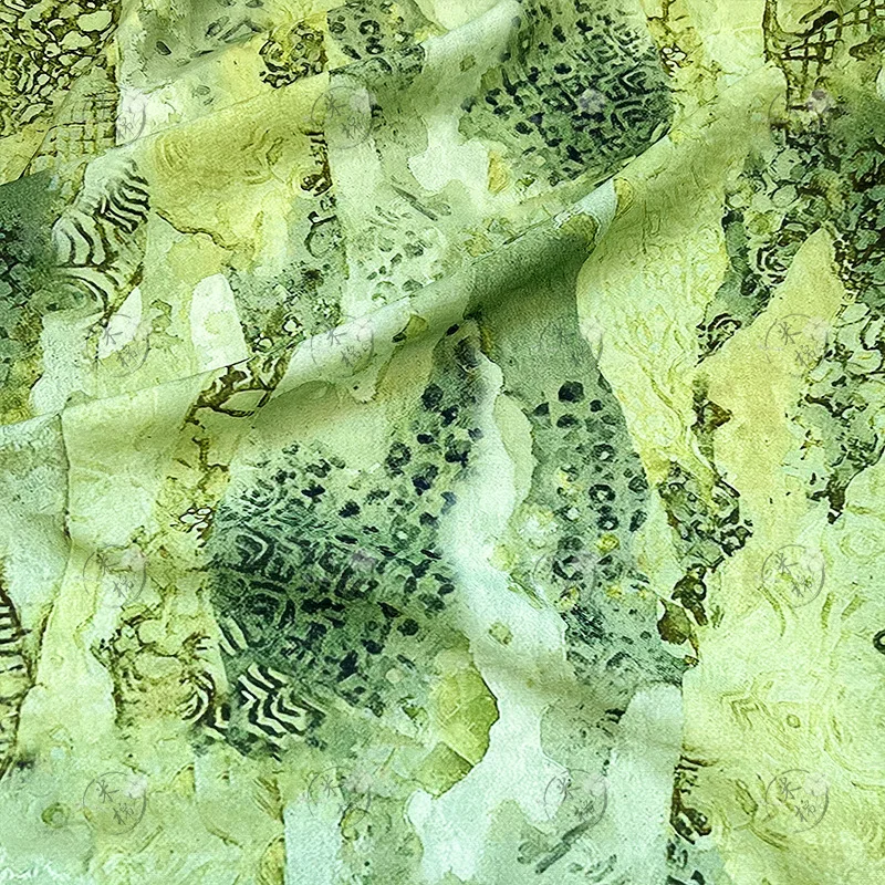 Tissu en coton brocart style p - Silk Painting Dye avis et prix