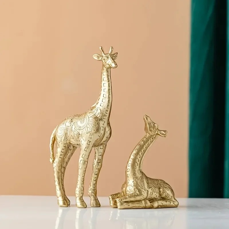 Lot de 2 décorations girafe, s - Art Craft Cafe avis et prix