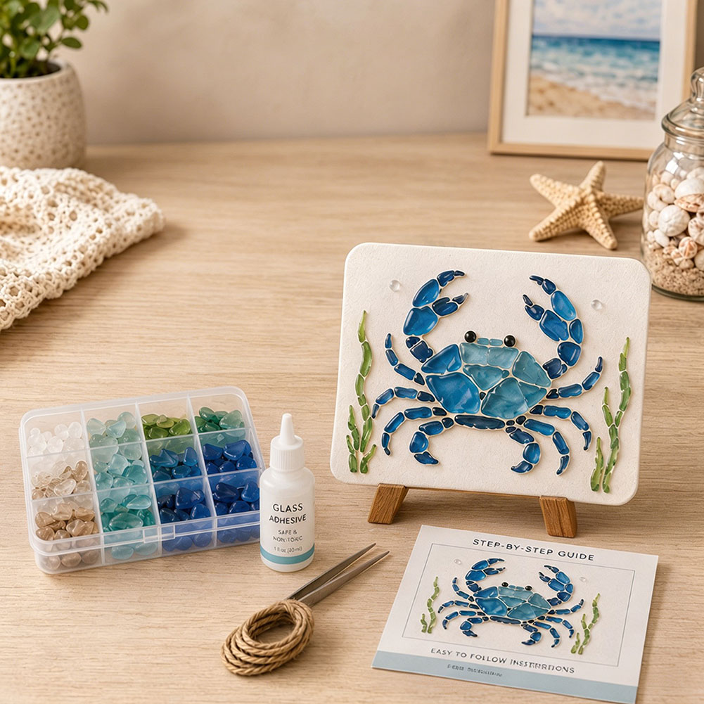 Kit d'art en verre de mer à fa - Art Craft Gifts For Adults avis et prix