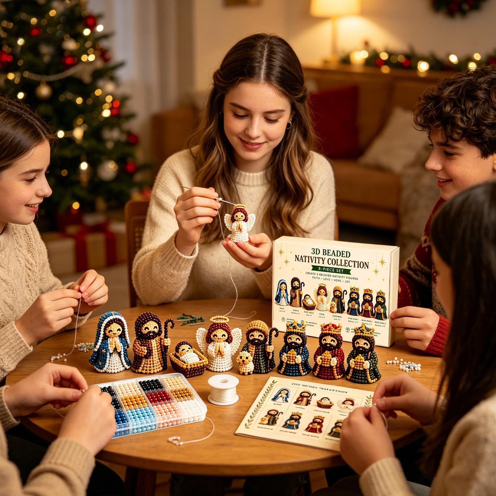 Kit d'Art Perlé Crèche de Noël - Art Craft Gifts For Adults avis et prix