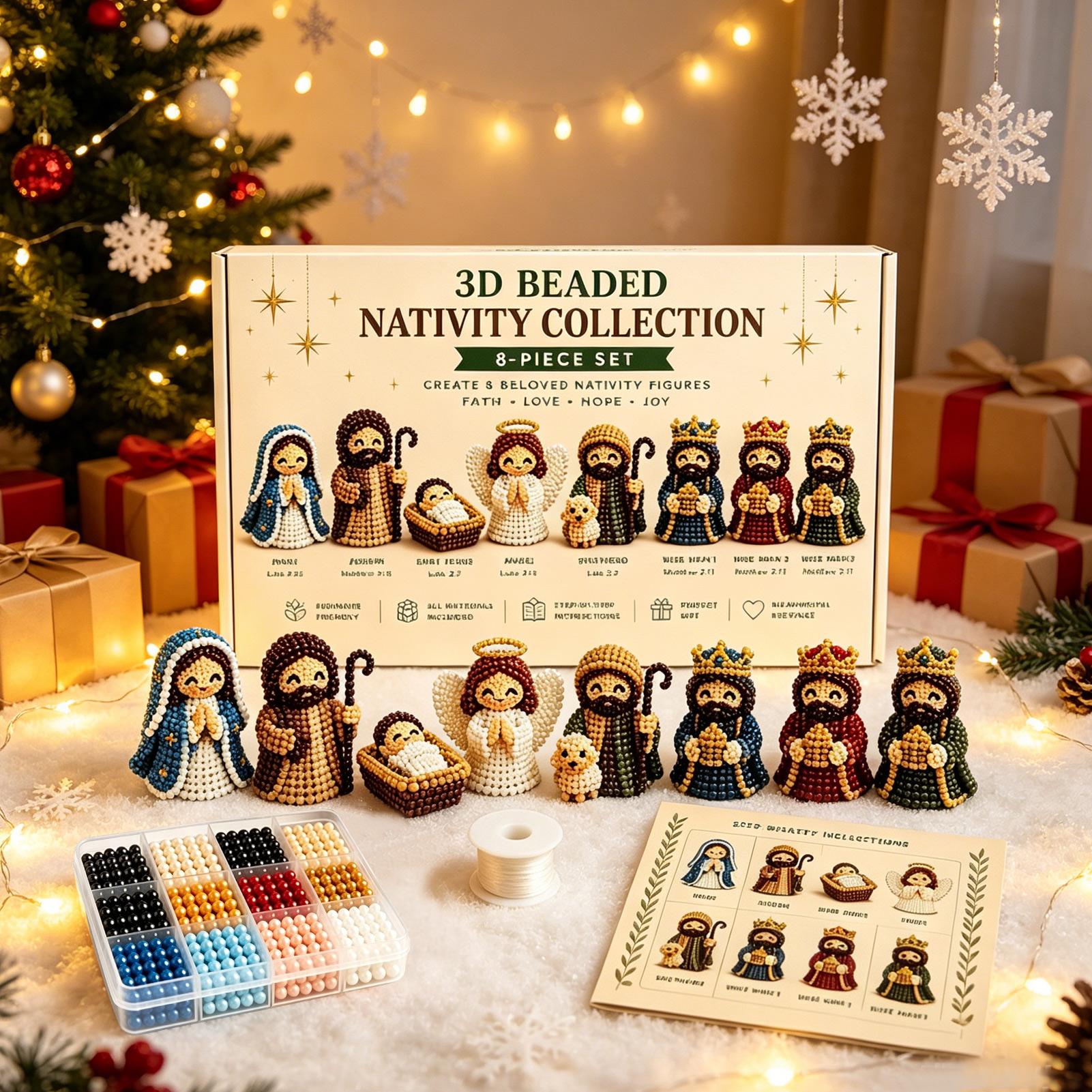 Kit d'Art Perlé Crèche de Noël - Art Craft Gifts For Adults avis et prix