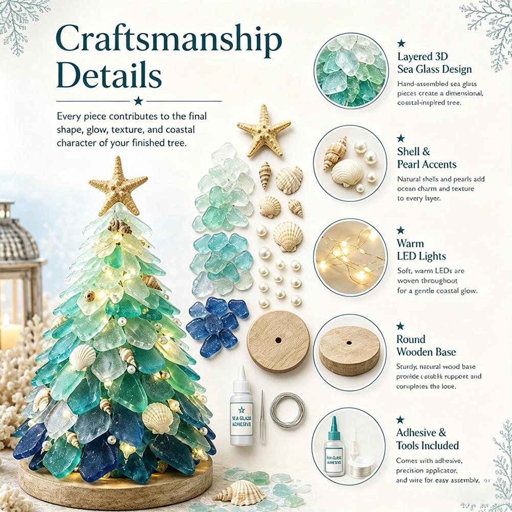 Kit d'art 3D en verre marin po - Art Craft Gifts For Adults avis et prix