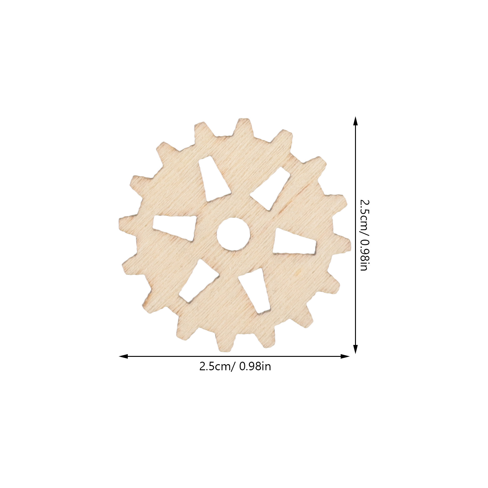 Kit de 100 Engrenages en Bois  - Art And Craft For Nursery avis et prix