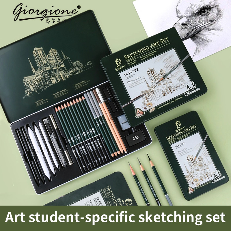 GOIRGIONE Pro Sketch Set 10/12 - Sketching Charcoal Set avis et prix