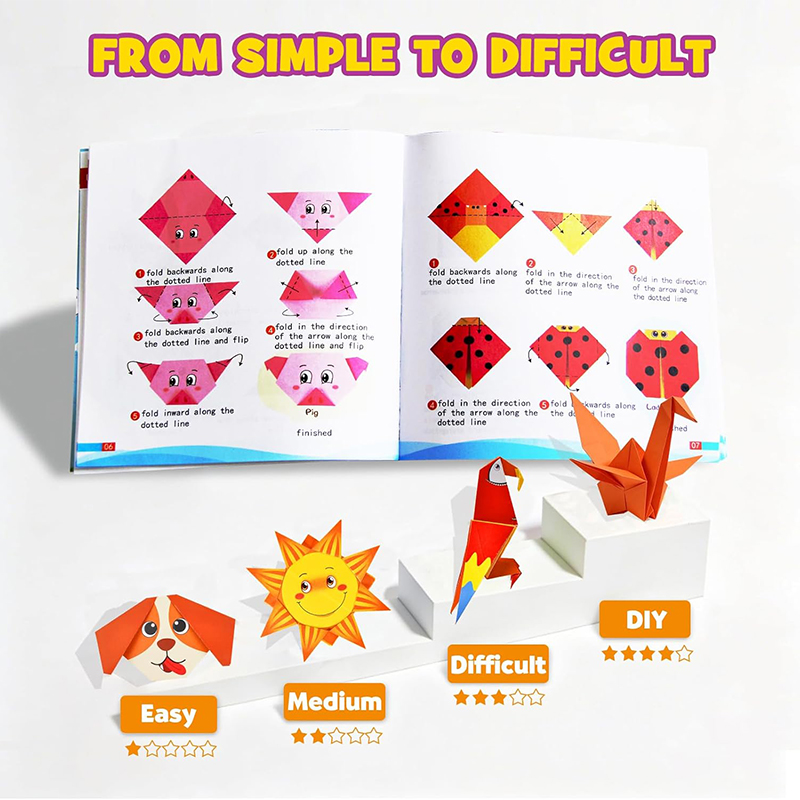 Kits de papier pour origami, l - Art Craft Shop avis et prix