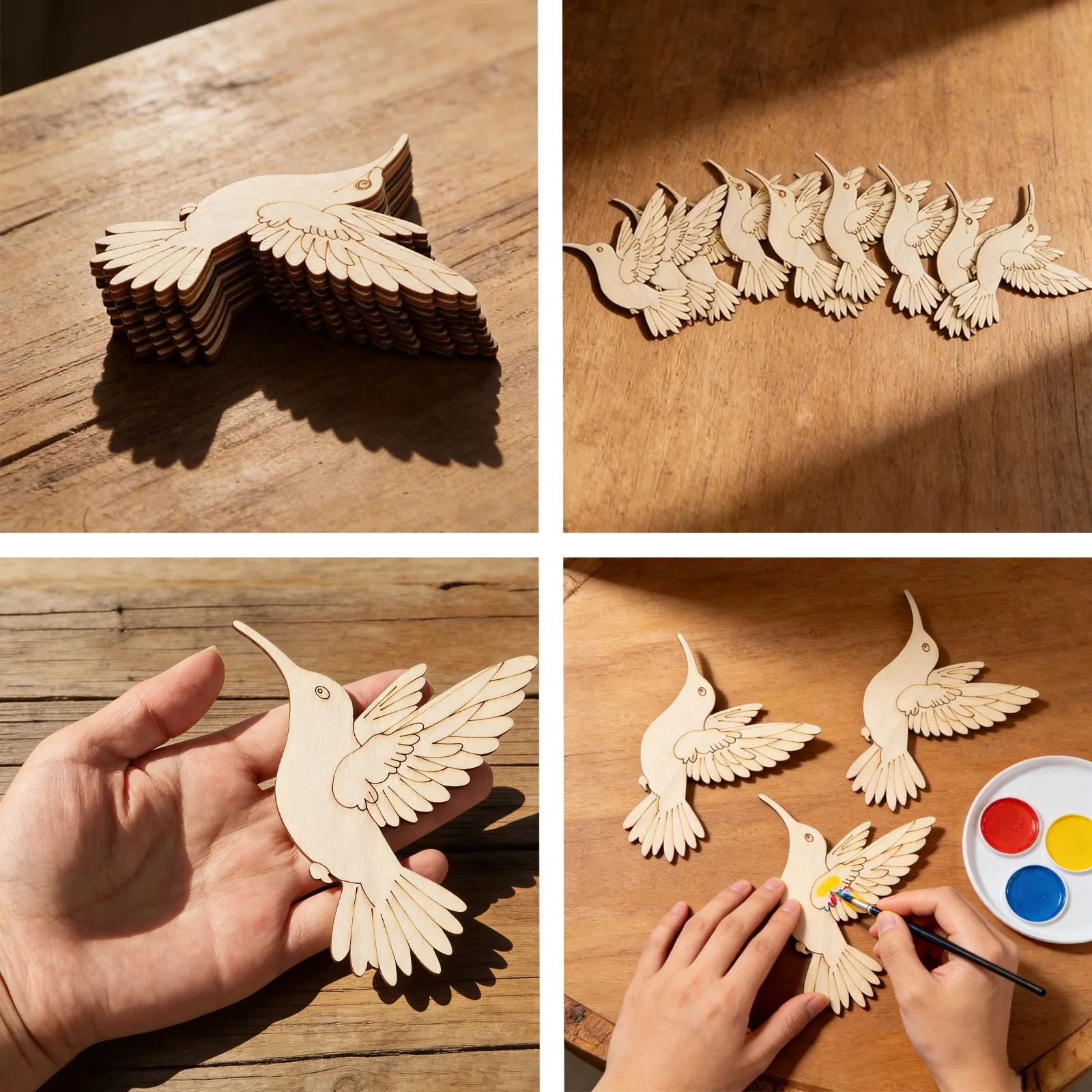 10 pièces de découpes en bois  - Art Craft & Architecture avis et prix