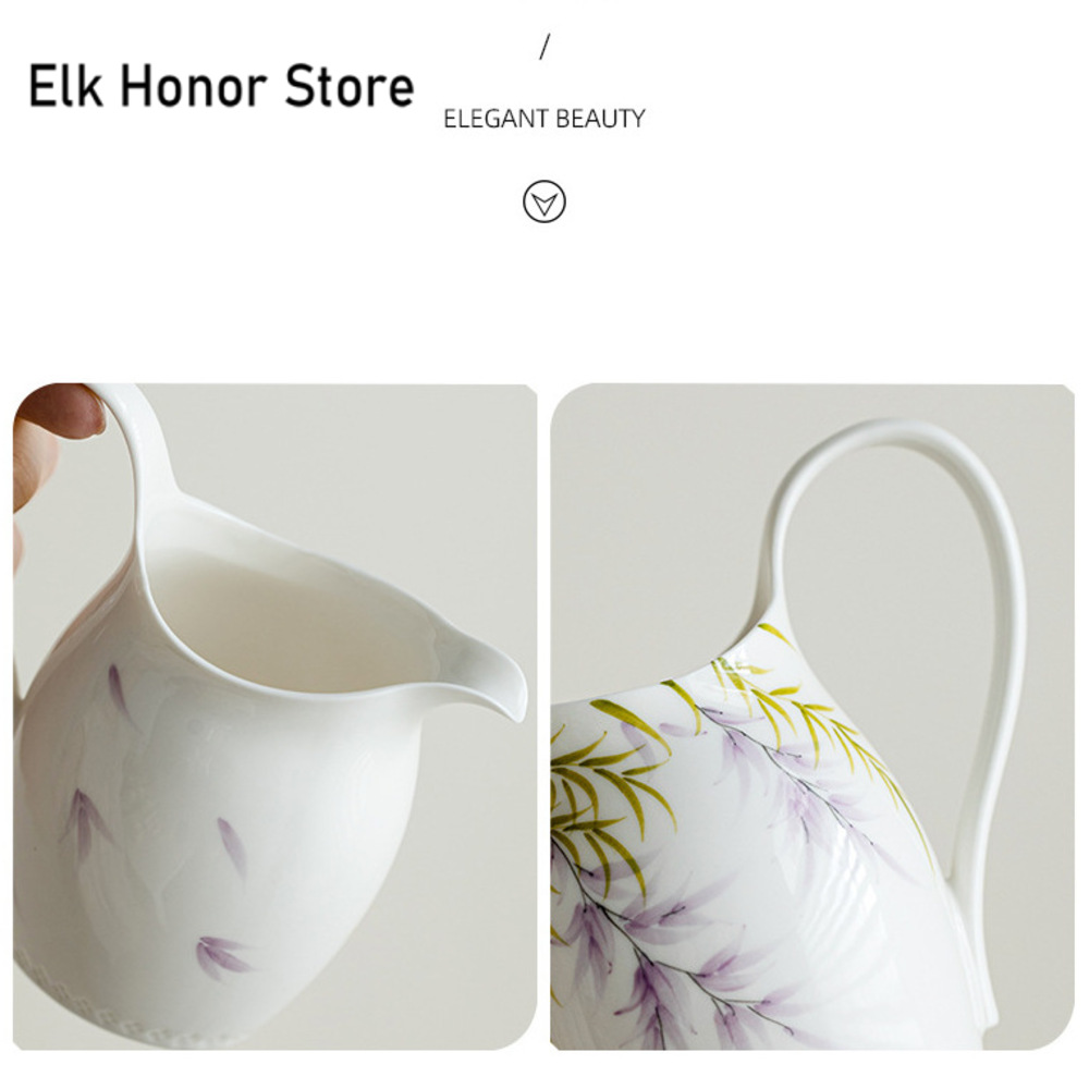 Pichet à thé fleur de glycine  - Art Craft Cafe avis et prix