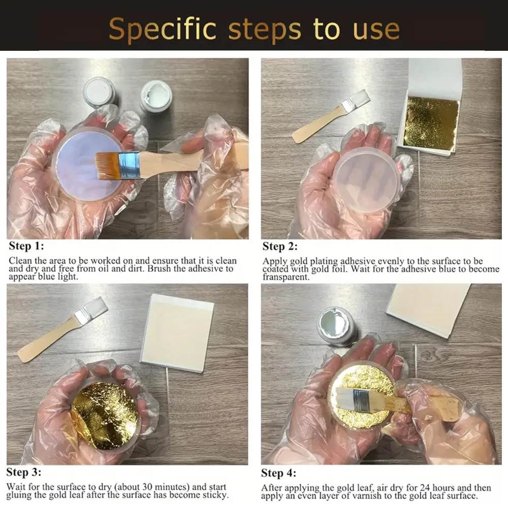 Kit adhésif pour dorure feuill - Art Craft Glue avis et prix
