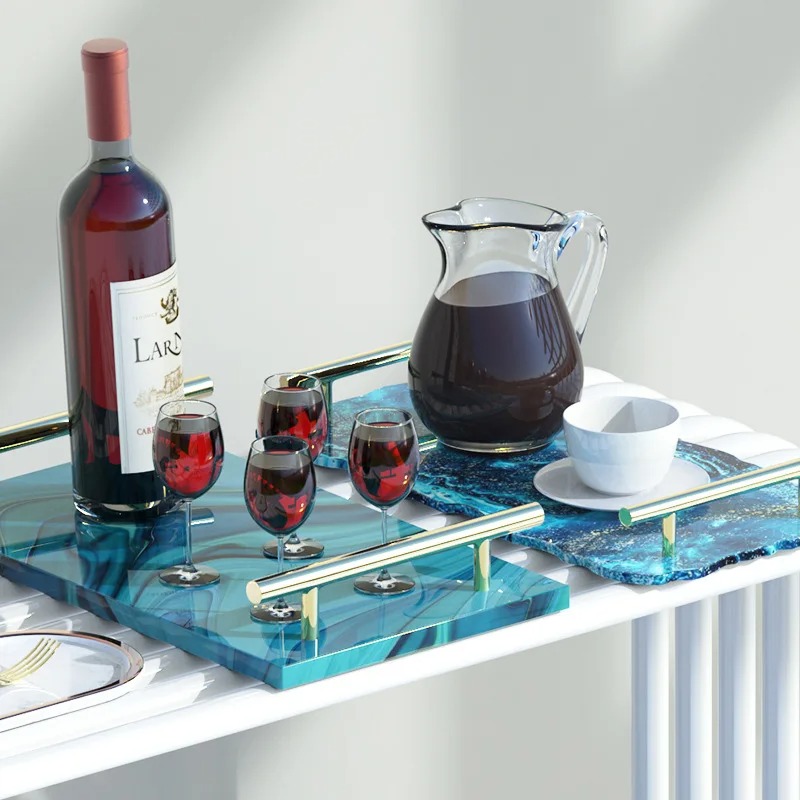 Plateau en résine époxy, moule - Art Craft Shop avis et prix
