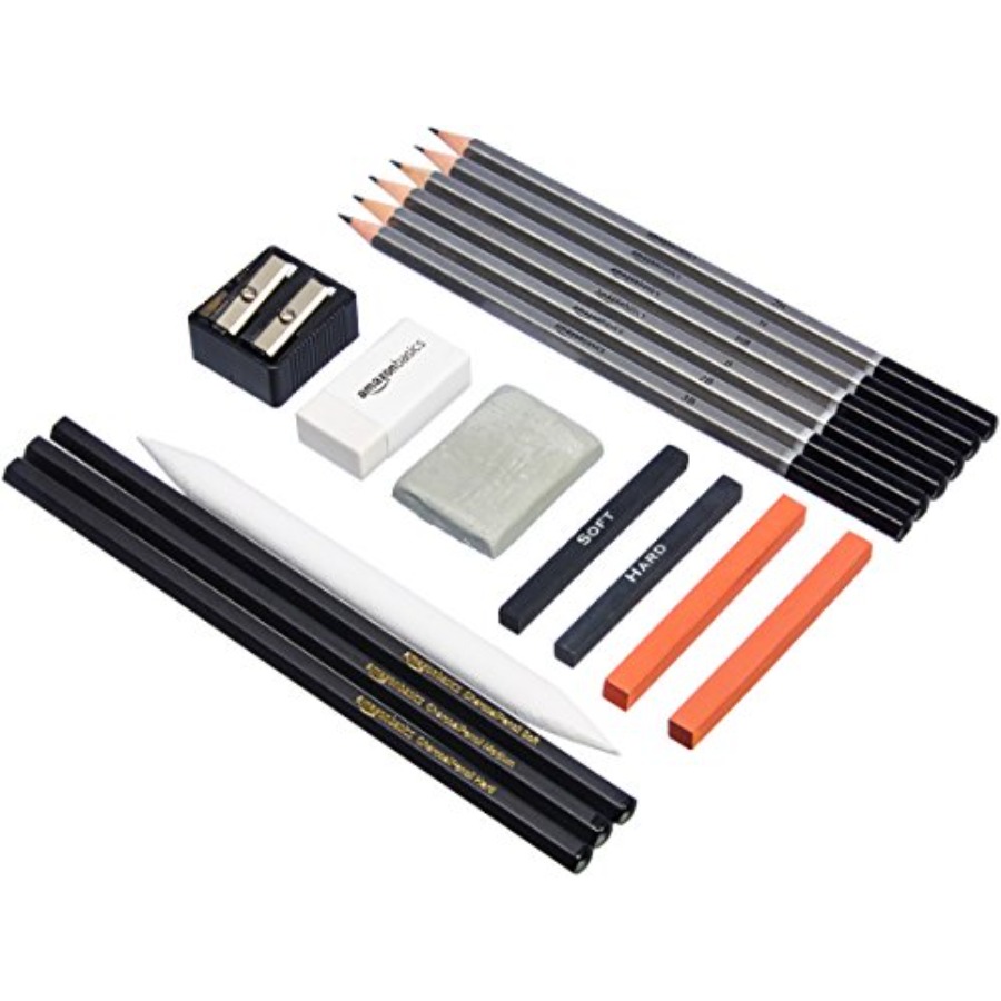 Kit de crayons d'art pour croq - Sketching Charcoal Set avis et prix